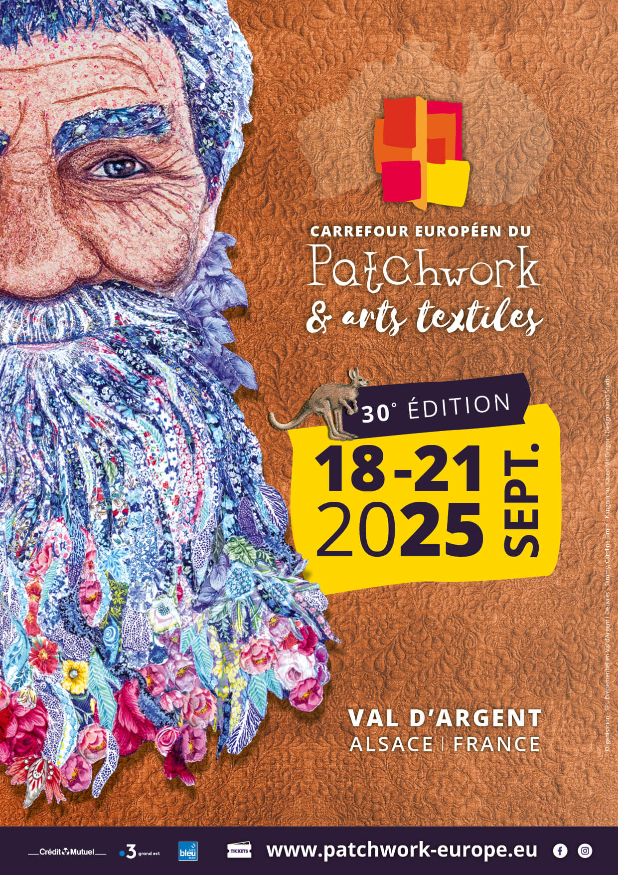 affiche carrefour européen du patchwork 2025